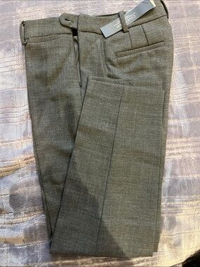 Charcoal Gray Women’s Cropped Dress Pants